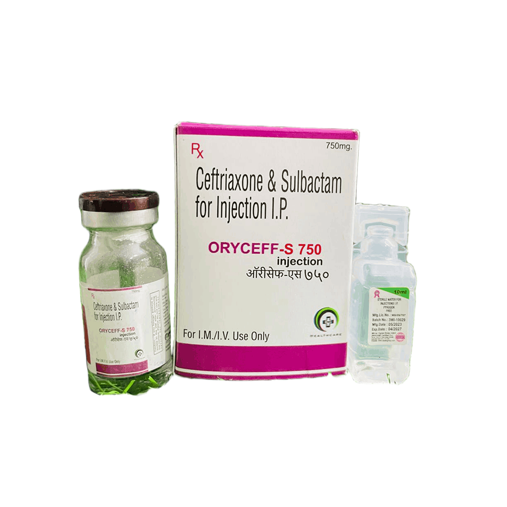 Oryceff S 750 Inj