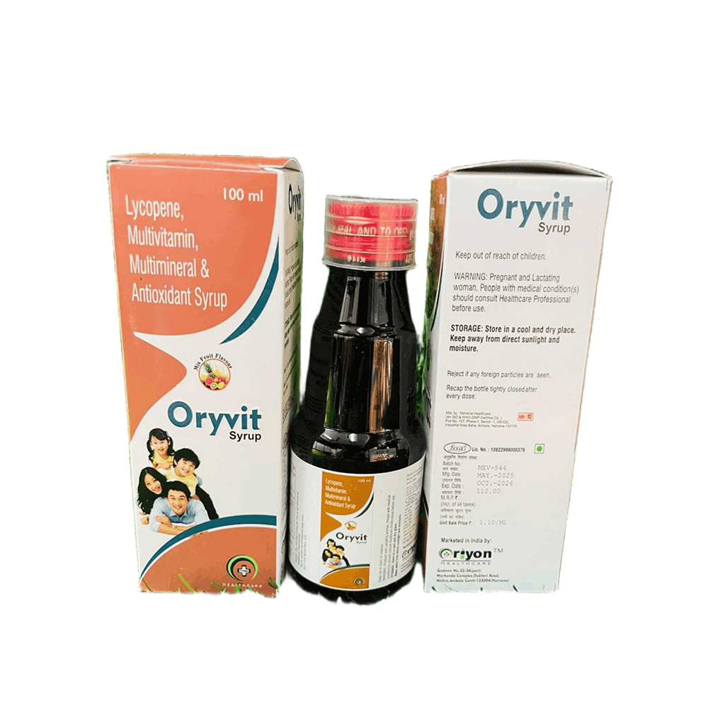 Oryvit 100ml Syrup